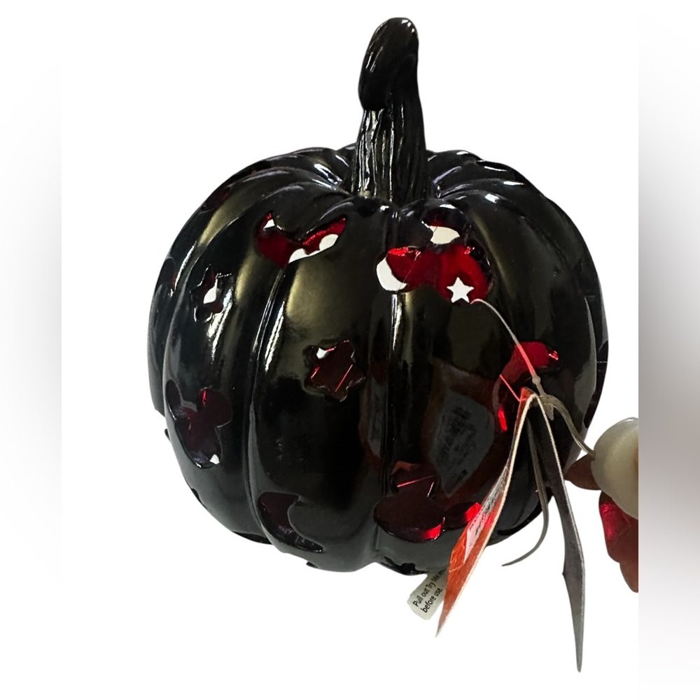 Disney Black Halloween Pumpkin Decor - Picture 3 of 4